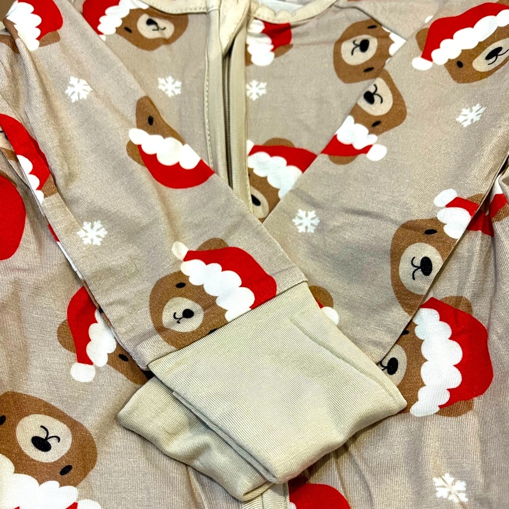 Christmas Bear Bamboo Sleeper
